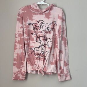 SO Pink Tie-Dye Hoodie